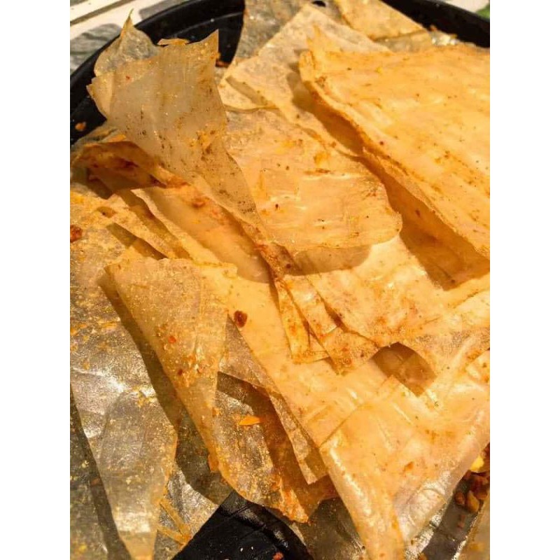 BÁNH TRÁNG MUỐI TỎI XIKE SIÊU CAY