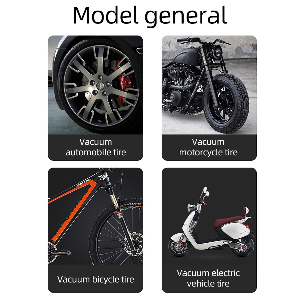 Nắp van bánh xe KEVANLY bằng nhựa dạ quang chống bụi thông dụng