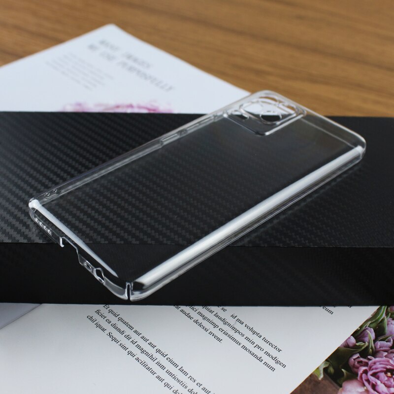 Ốp Điện Thoại PC Cứng Trong Suốt Bóng Bẩy Cho Oppo Realme 8 7 Pro 8s 7i V13 Q3i C17 Narzo 30 20 Pro 5G