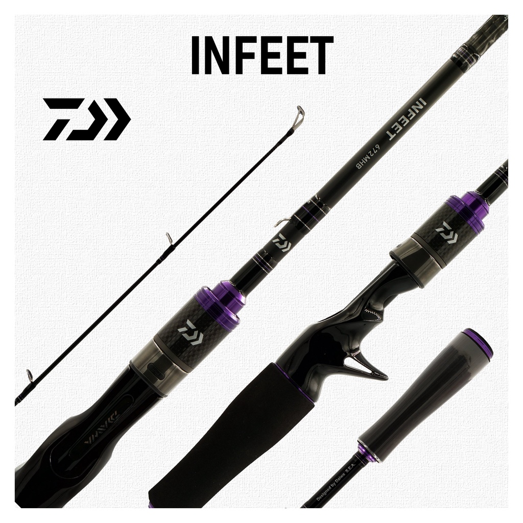 CẦN CÂU LURE MÁY NGANG DAIWA INFEET