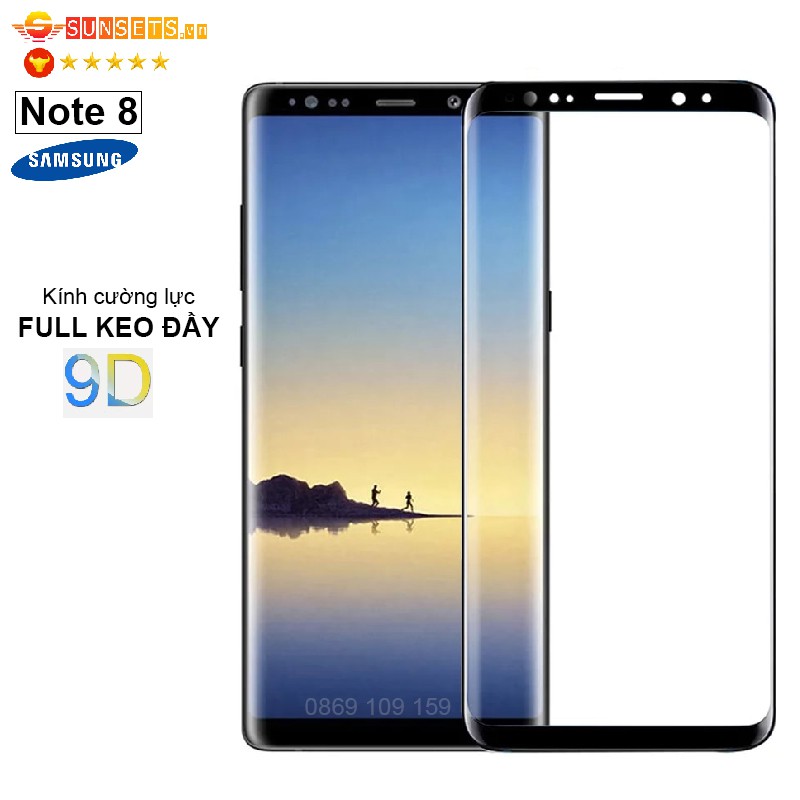 Kính cường lực Samsung Note 8