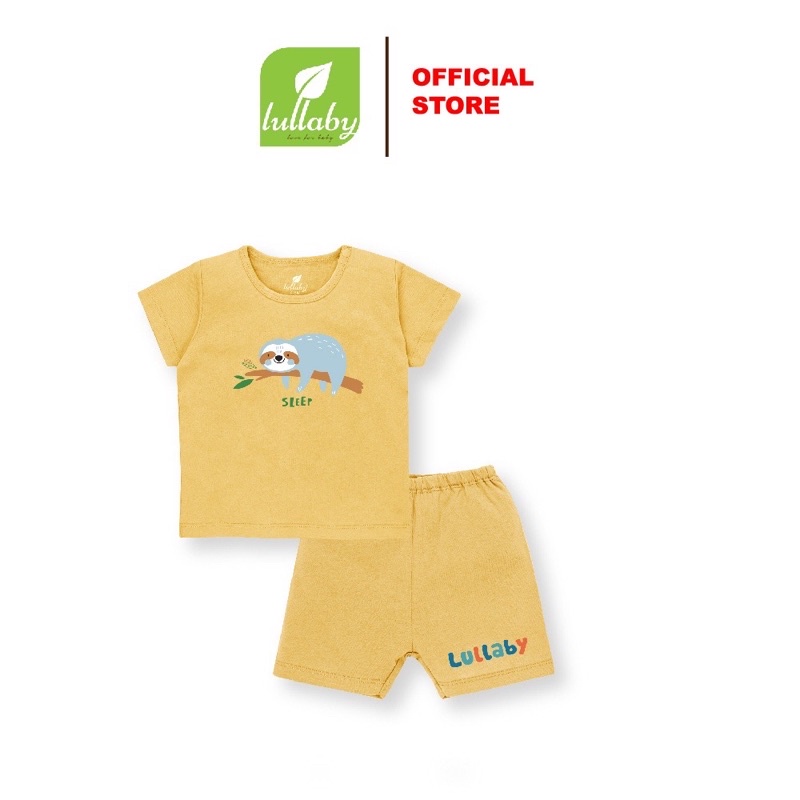 ( XẢ HÀNG) Bộ quần áo bé trai cộc tay lullaby (6m-4y)