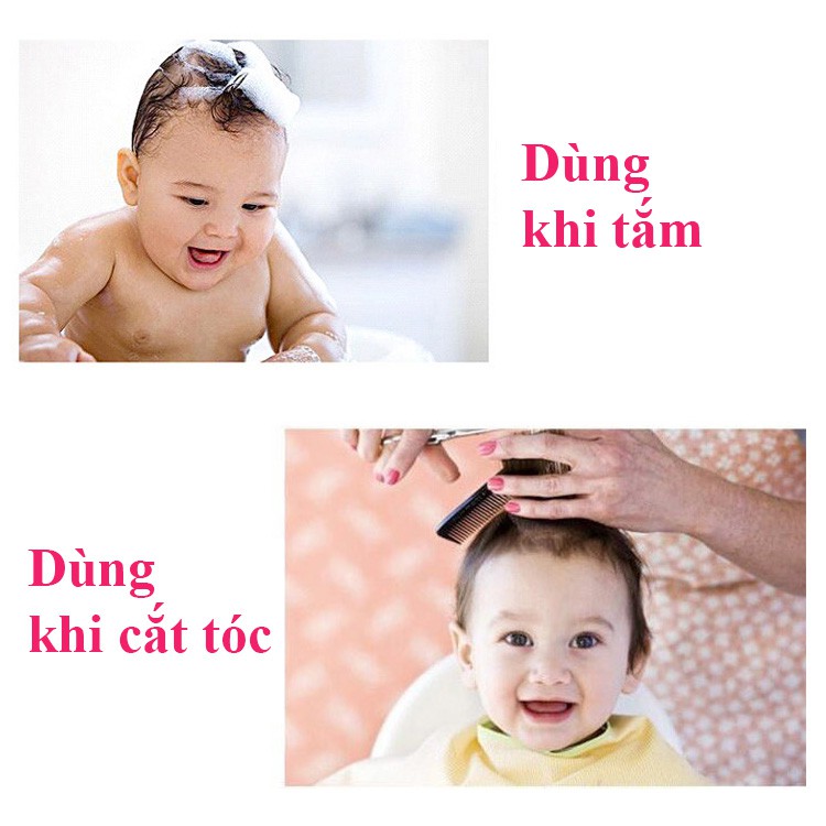 Mũ che tai dùng khi tắm rửa và cắt tóc dành cho trẻ nhỏ