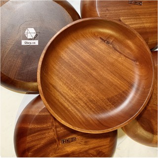 Dĩa Gỗ Tròn Nhỏ - 012