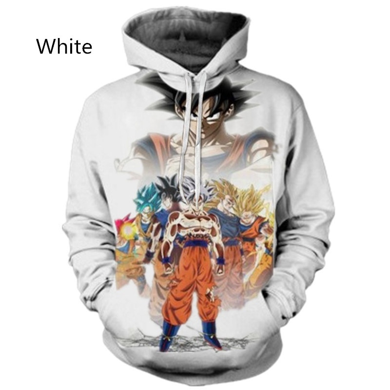 Áo Hoodie In Hình Nhân Vật Phim Dragon Ball 3d Cá Tính | BigBuy360 - bigbuy360.vn