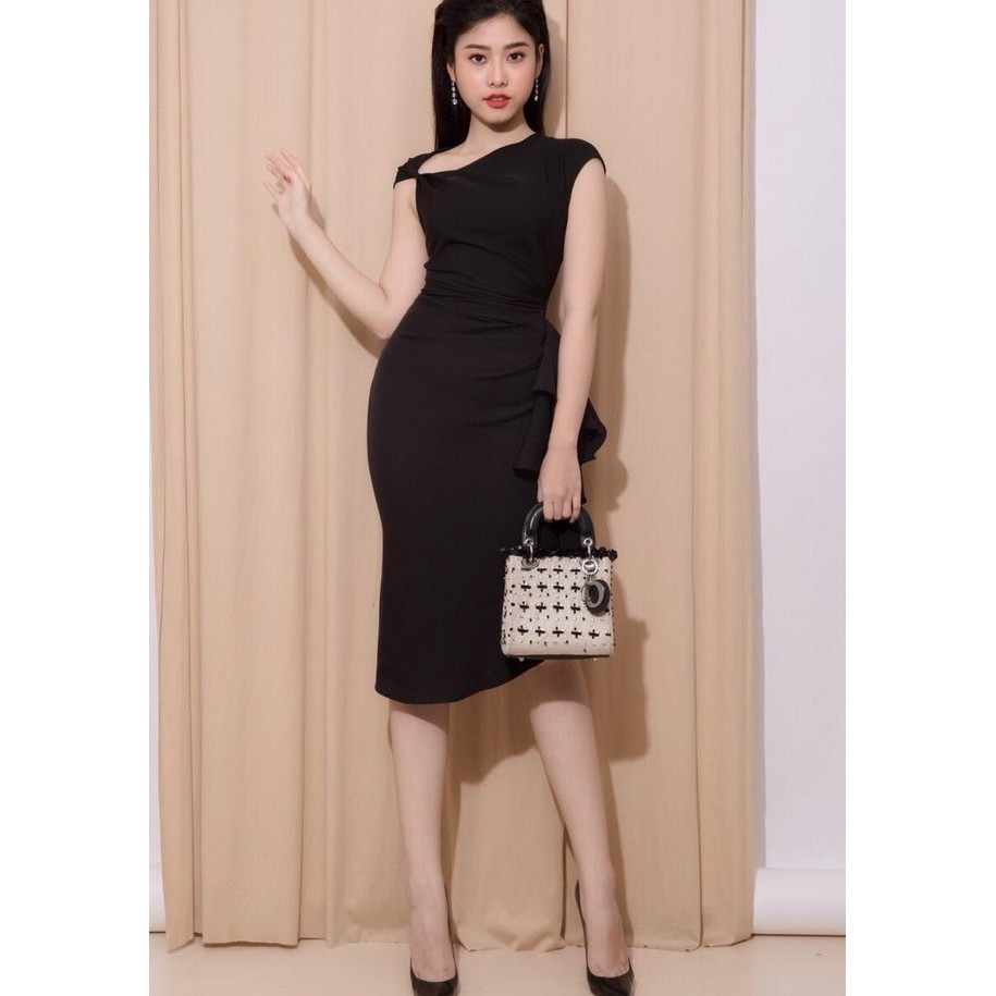 ĐẦM SÁT NÁCH CỔ XÉO LAI XÉO 2304 (KÈM HÌNH THẬT - CÓ SIZE TO)