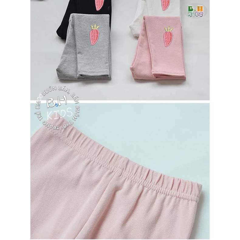 [RẺ SẬP SÀN] Quần dài bé gái( quần leging) vải cotton tàu đủ size 8-18kg