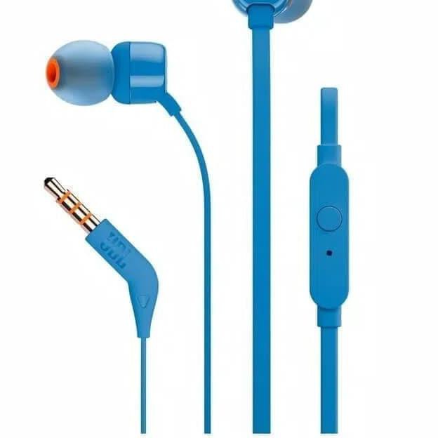 Tai Nghe Nhét Tai Jbl T110 Dây Dẹt 100% Chính Hãng