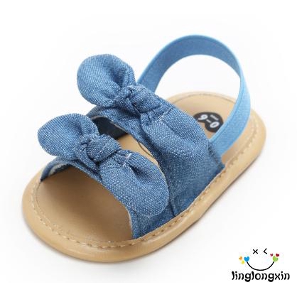 Giày Sandals Quai Hậu Cho Bé Gái