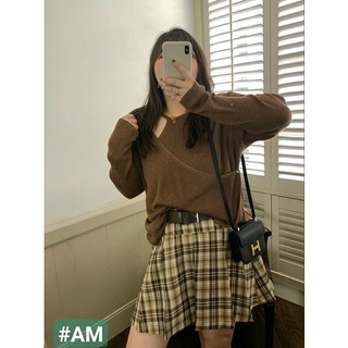 Áo len yếm