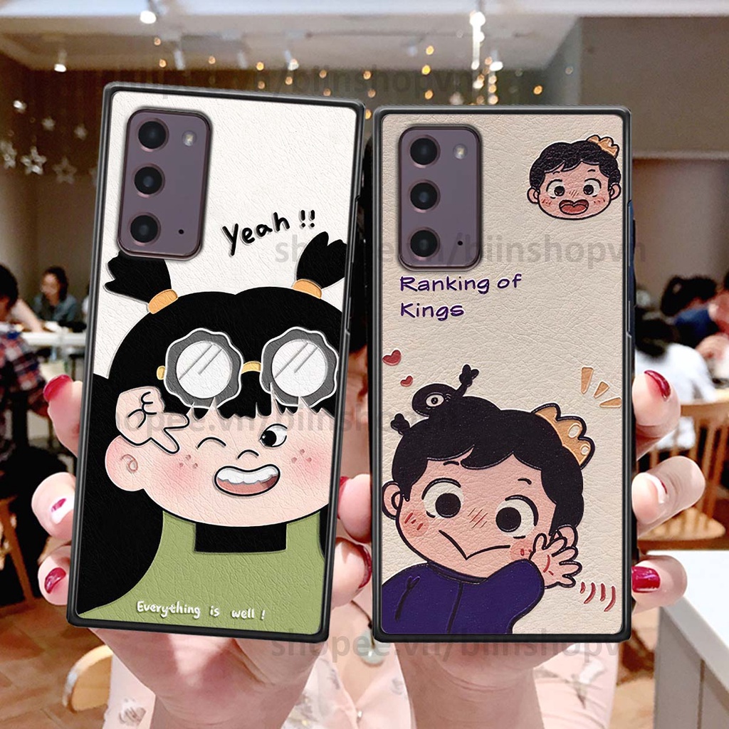 Ốp Samsung Note 20 in hình baby siêu dễ thương, ngộ nghĩnh đáng yêu
