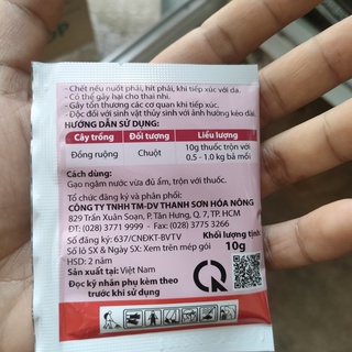 Thuốc Diệt Chuột RAT K 2% DP