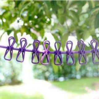 Dây phơi đồ có kẹp loại dài