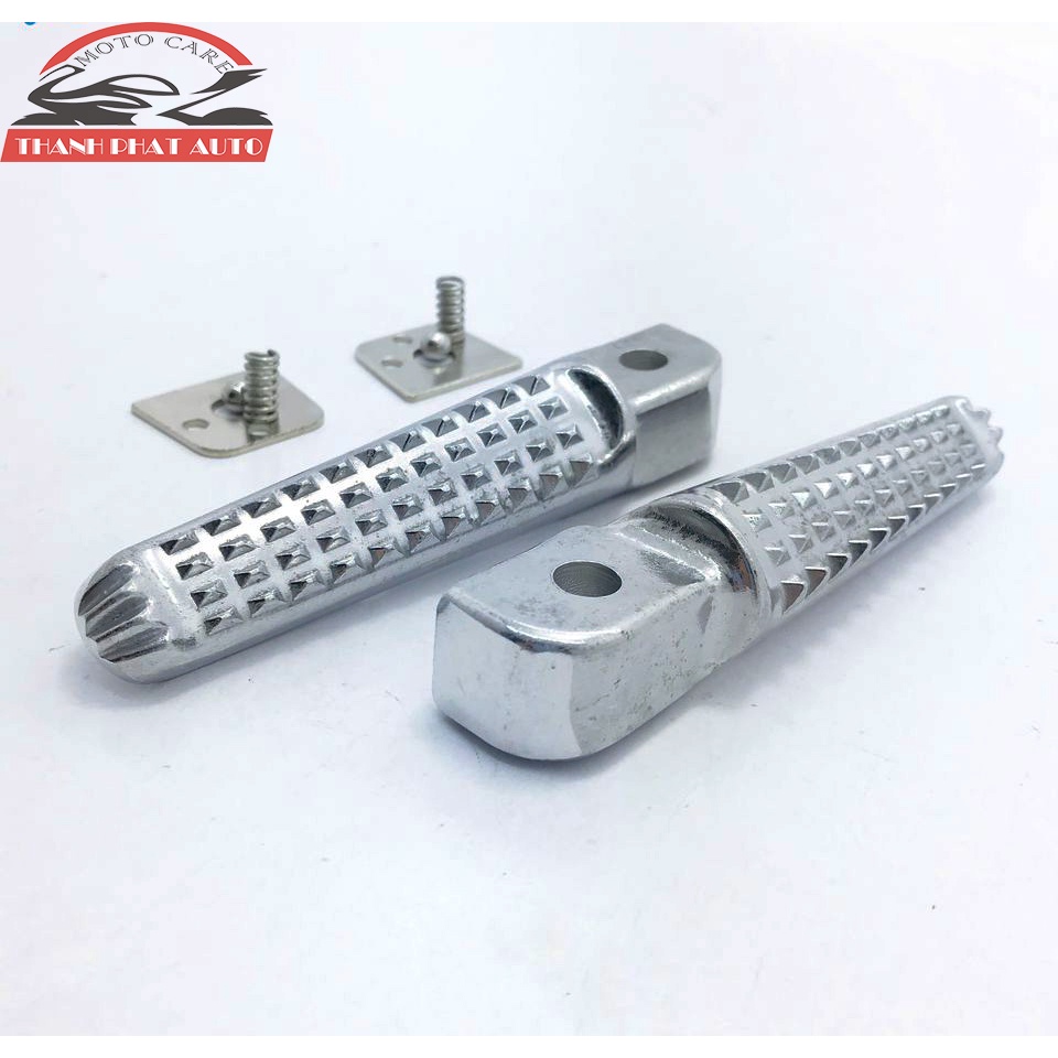 Cặp gác chân sau Nhôm (CNC) cho xe Honda/ Yamaha