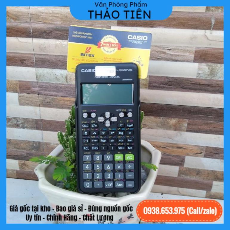 🔥kho sỉ vpp🔥 Máy tính Casio FX 570VN Plus –  580VNX Bảo Hành 7 NĂM Chính Hãng nhập khẩu THÁI LAN - VPP Thảo Tiên