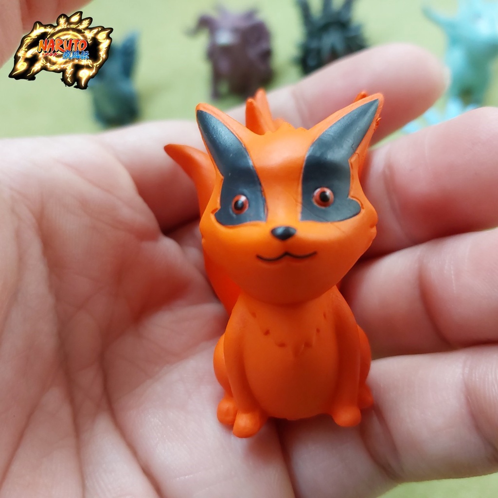 Mô hình Cửu Vĩ Hồ Ly Naruto Kyuubi Kurama Một trong Cửu vĩ thú hoạt hình nhẫn giả Na Ru To 1524 10