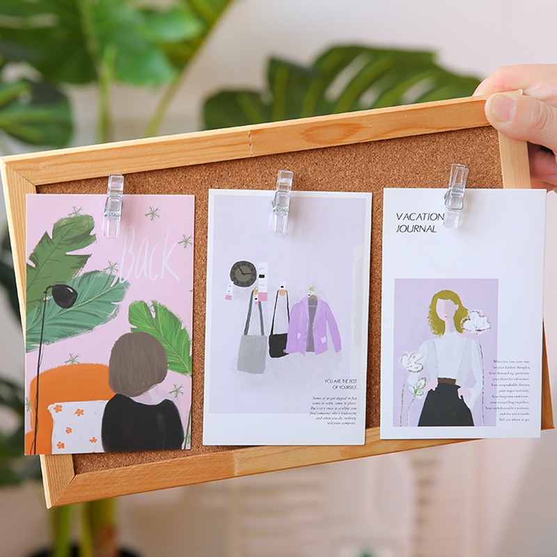 Set 20 Kẹp Trong Suốt Dùng Để Cố Định Móng Tay