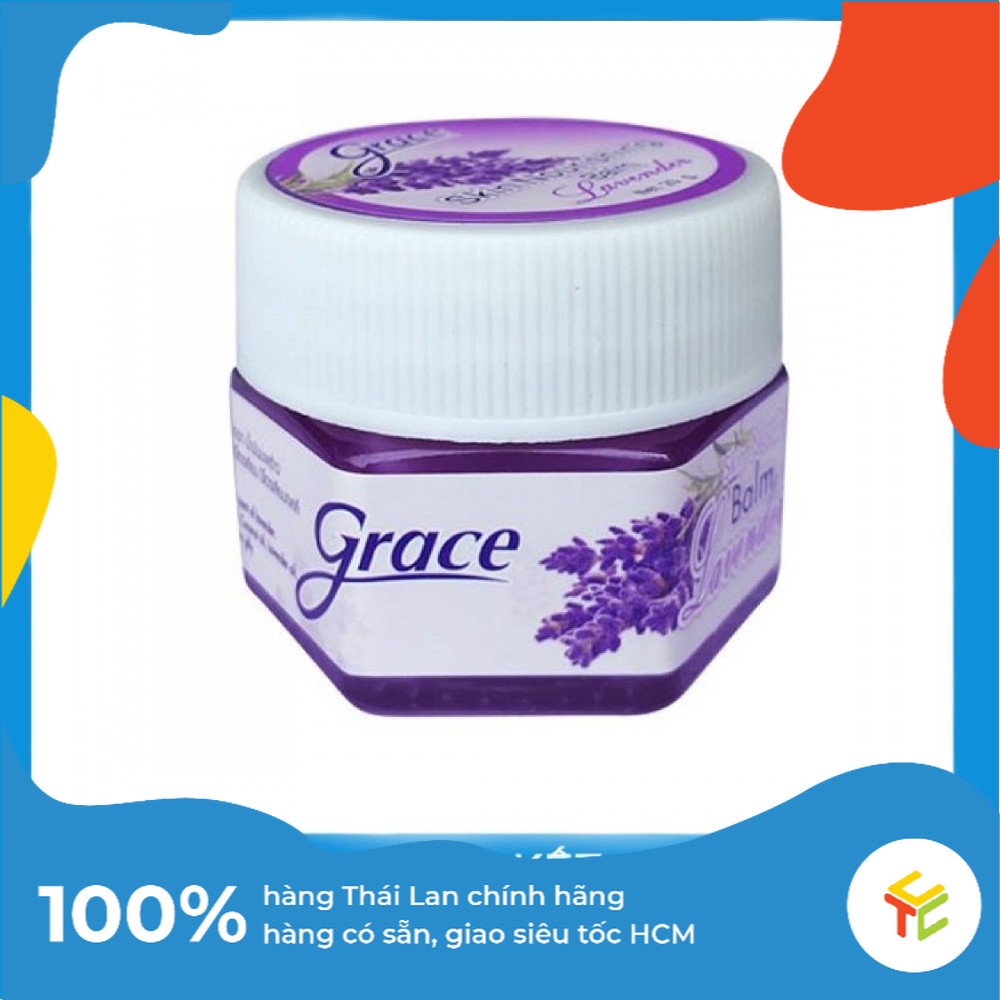 Dầu Cù Là Giúp Ngủ Ngon Grace Skin Nourishing Balm Lavender 20g Thái Lan chính hãng