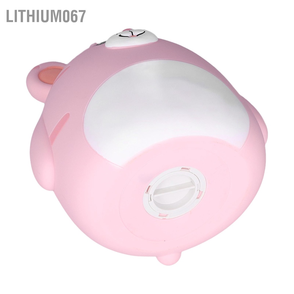 Lithium067 Con heo đất màu hồng Dung tích lớn thả bằng chứng con Vinyl Thủ công mỹ nghệ Quà tặng cho trẻ em
