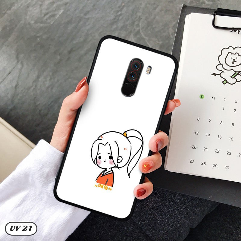 Ốp lưng Xiaomi Pocophone F1 -lưng nhám , ngộ nghĩnh