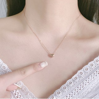 Vòng đeo cổ hình trái tim cho nữ