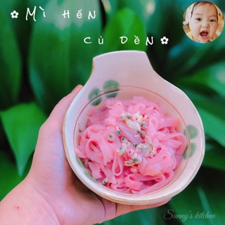 Bột ăn dặm cho bé, bột củ dền
