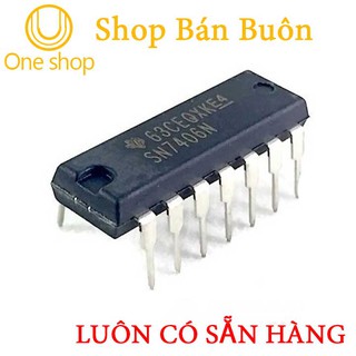 Linh Kiện 74LS06 Hex Inverter Buffer/Driver DIP14