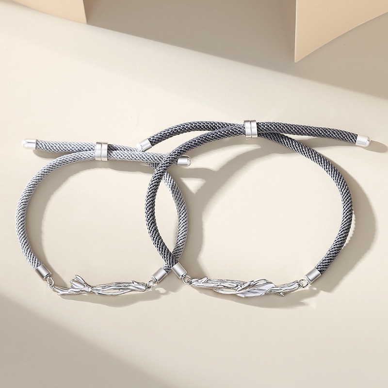 Vòng Tay Oak And Kapok Đơn Giản Thời Trang Cho Cặp Đôi