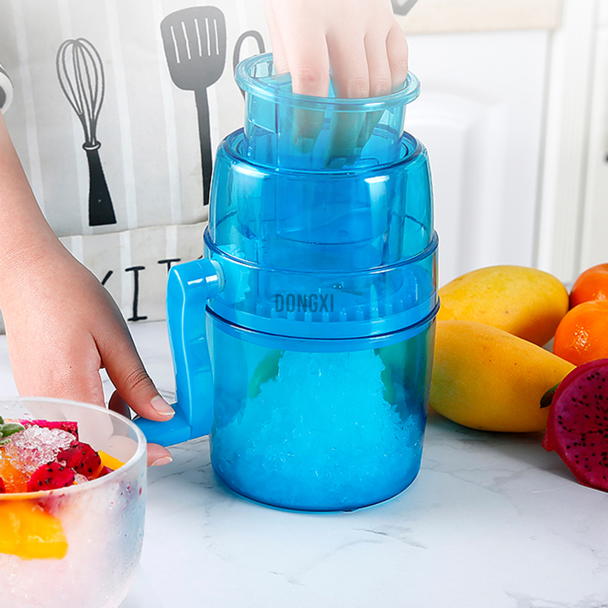 Máy Làm Đá Bào Thủ Công Tiện Lợi