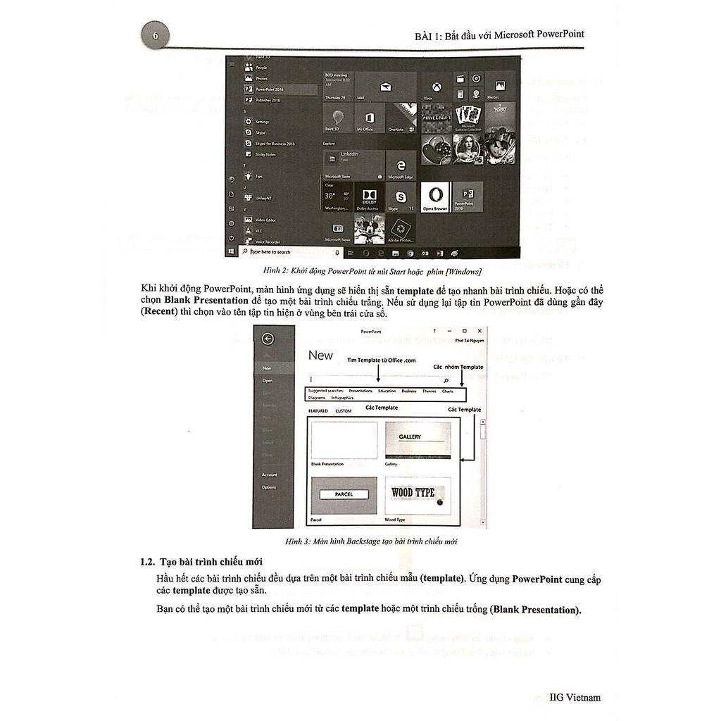 Sách Microsoft Office Powerpoint 2016