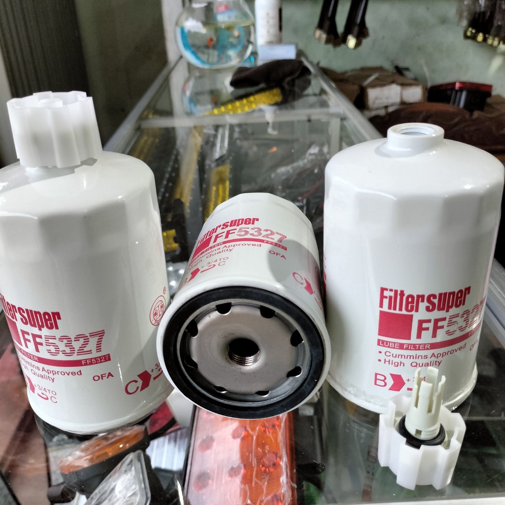 Lọc nhiên liệu  xe tải fonton 4.5 tấn, dongfeng Cumins, lọc dầu CX0710B/FF5327.