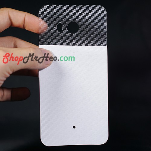Bộ 3 Skin Dán Mặt Lưng Vân 3D HTC U11