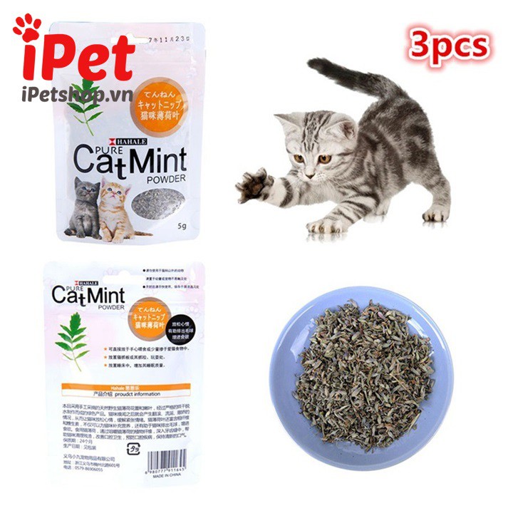 Bột Cỏ Bạc Hà Catnip Cho Mèo - iPet Shop