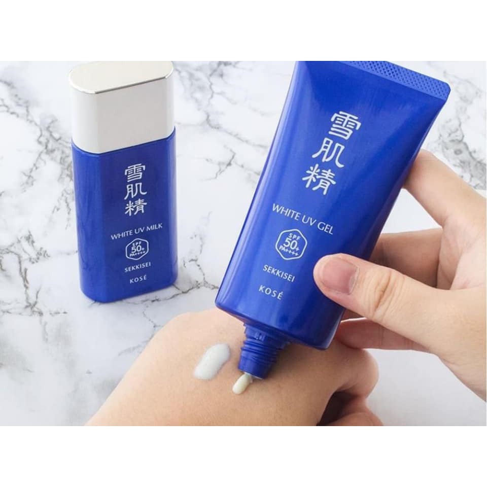 Kem chống nắng Kose Sekkisei UV Milk/Gel SPF50+PA++++