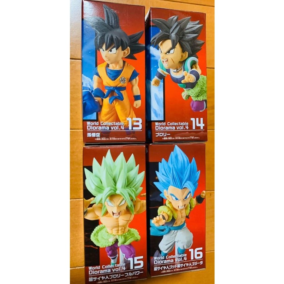 Mô hình Dragonball chính hãng - World Collectable Diorama vol.4