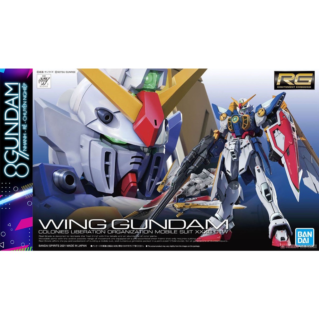 Mô Hình Lắp Ráp Gundam RG Wing TV