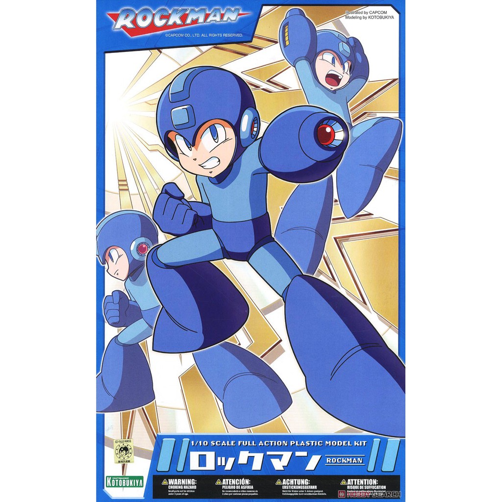 -  Mô hình lắp ráp Megaman