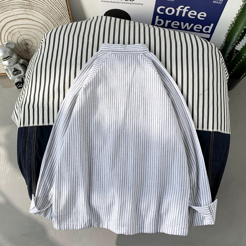 Áo sơ mi tay dài cổ bẻ thời trang Hàn Quốc dành cho nam