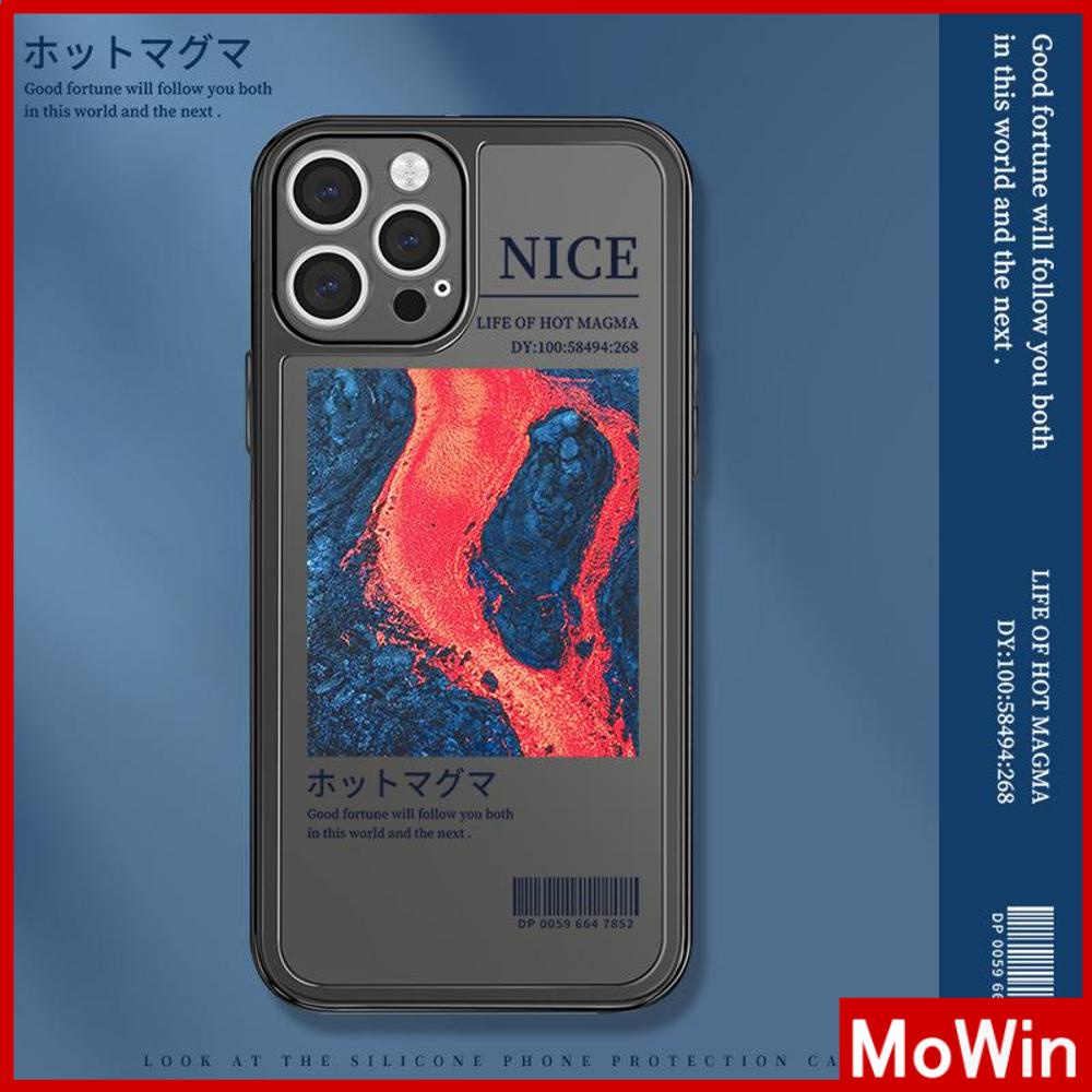 Ốp Điện Thoại Silicon Trong Suốt Viền Vuông Bảo Vệ Camera Chống Sốc Cho iPhone 13 Pro Max 12 Pro Max 11 7 Plus