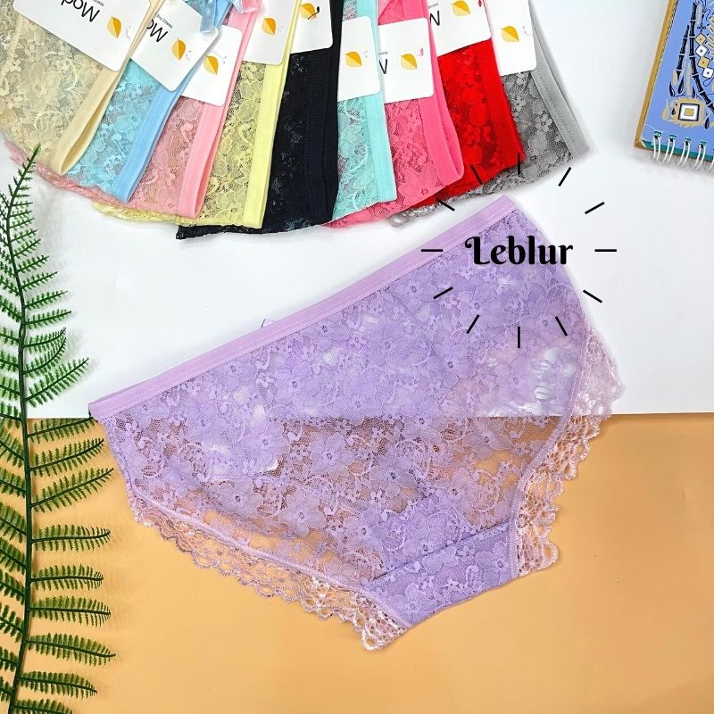 Quần lót ren xuyên thấu, quần chip gợi cảm,bắt mắt, Leblur shop