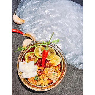 Bánh tráng sate ruốc tắc