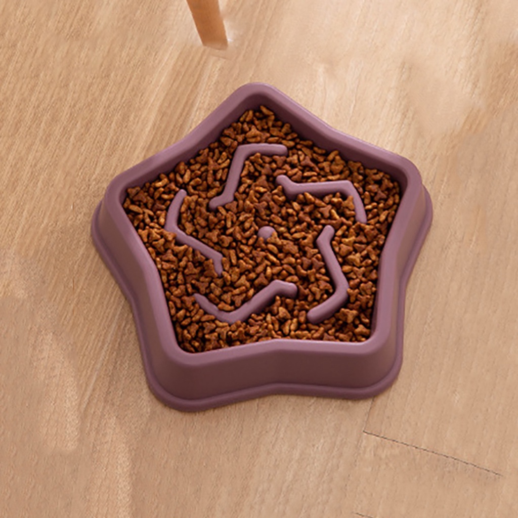 Bộ Tô Đựng Thức Ăn Chậm Chống Kẹt Tay Dành Cho Chó Mèo