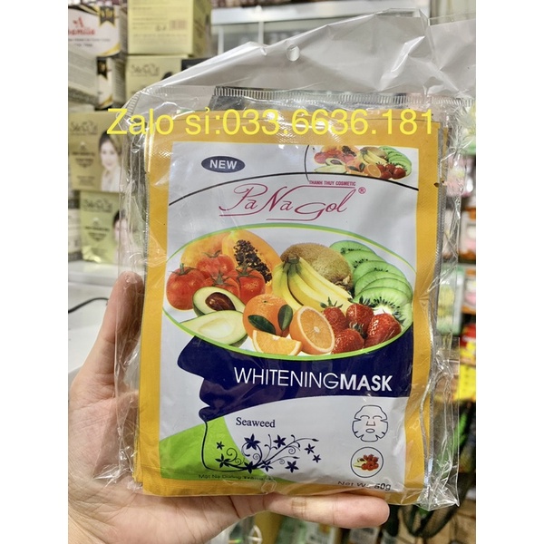 combo 10 miếng mặt nạ trái cây Pa Na gol
