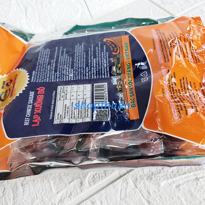 Lạp xưởng bò 500 gram Tân Huê Viên
