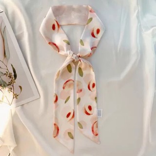 Dây lụa buộc tóc phong cách vintage, dây Twilly