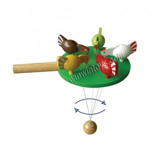 Gà mổ thóc Winwintoys đồ chơi gỗ
