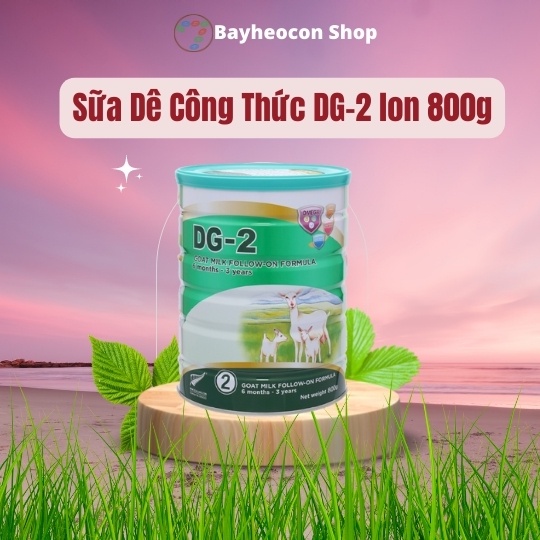 Sữa Dê công thức DG-2 Goat Milk Follow-on Formula 800G