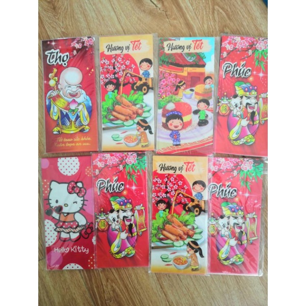 Lì xì đẹp ( combo 6 chiếc)