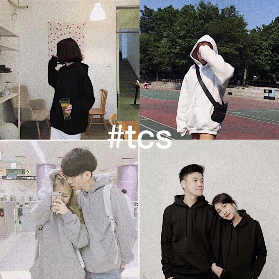 áo nỉ mũ da cá phom rông | BigBuy360 - bigbuy360.vn