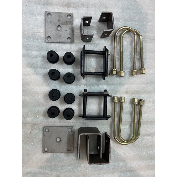 Bộ phụ kiện lắp nhíp đầy đủ.dùng lắp cho các loại nhíp bản 5cm,6cm,7cm,cao su đường kính 3cm